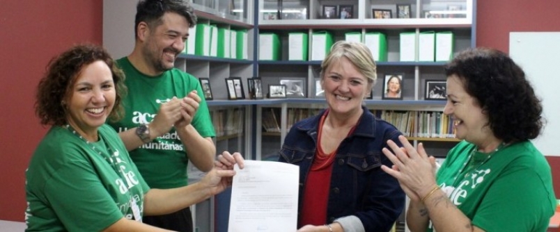 Deputada Estadual Luciane Carminatti oficializa destinao de recursos para a Brinquedoteca da Unesc