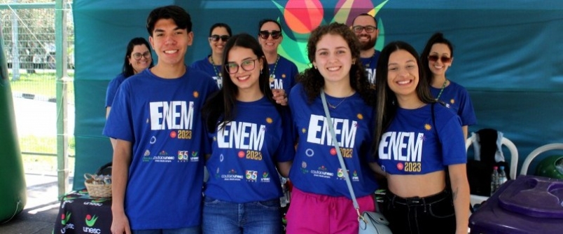 Alunos do Colgio Unesc realizam provas do Enem 2023 Publicado por: Dcio Batista