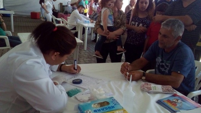 Ao de Sade - UNESC, SESI e ANGELONI.