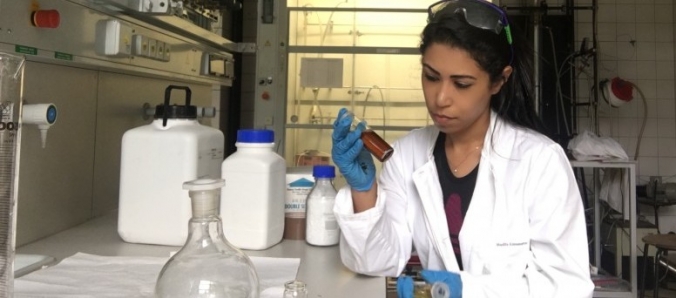 Renata est� na Alemanha para pesquisar sobre energia limpa