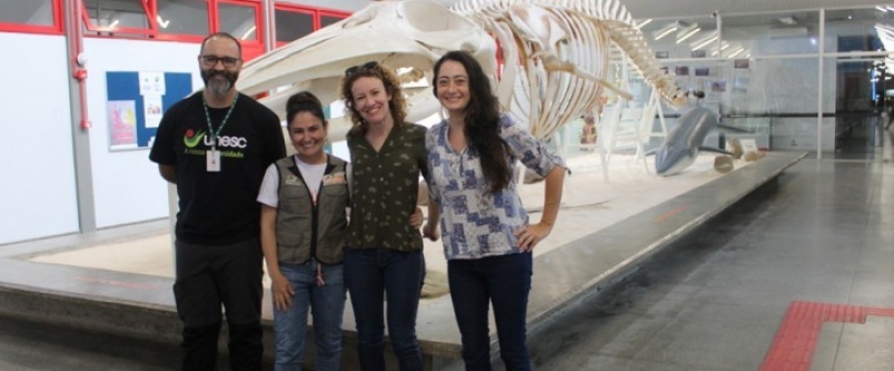 Unesc recebe visita de pesquisadora da UFRGS