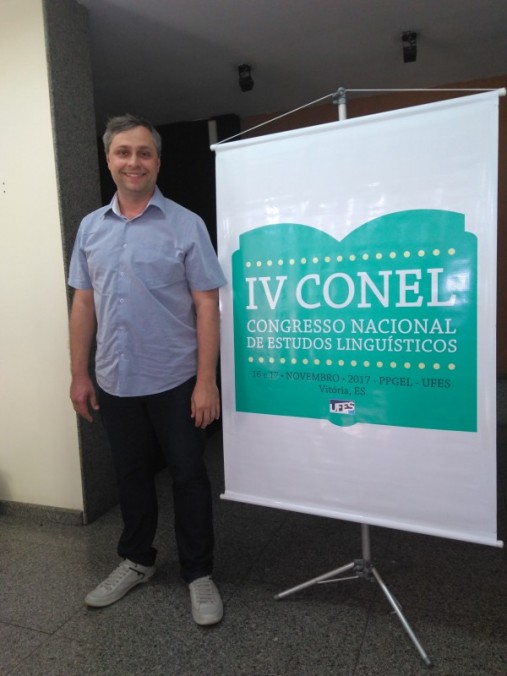 Participao no IV CONEL - Congresso Nacional de Estudos Lingusticos realizado no Esprito Santo