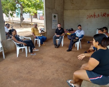 Bolsista PNPD faz atividade de campo em Caseara Tocantins, em parceria com a Embrapa-TO