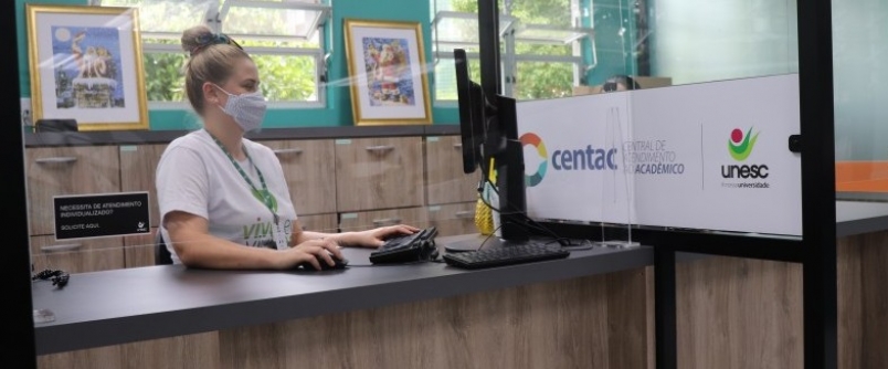 Central de Atendimento ao Acad�mico da Unesc atende em hor�rio especial