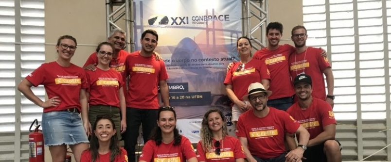 Grupo de Pesquisa participa de Congresso Brasileiro de Ci�ncias do Esporte