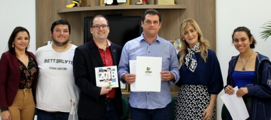 Universidade recebe visita de candidato a deputado estadual Cleiton Salvaro