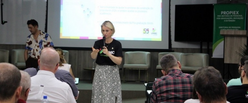 Unesc inicia F�runs da Quadrienal com foco na Internacionaliza��o