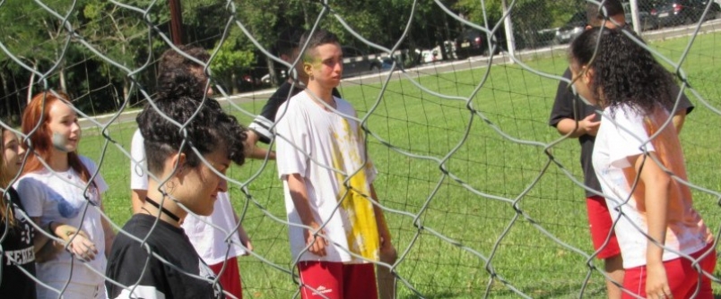 Brincadeiras e integra��o marcam �ltimo dia de aula do terceir�o do Col�gio Unesc