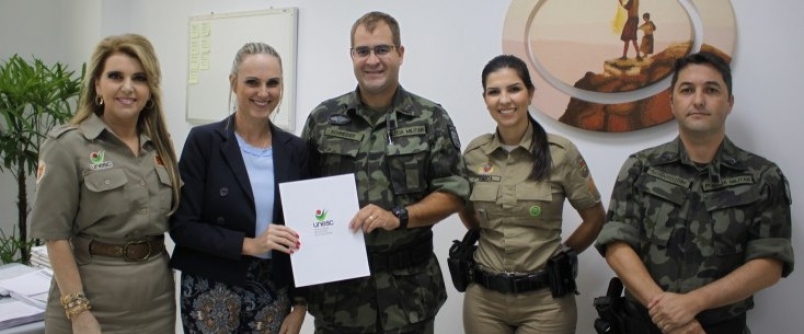 Unesc e Polcia Militar Ambiental firmam parceria