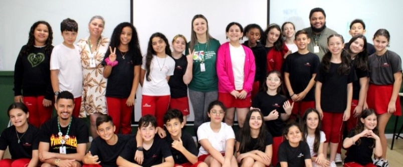 Transio: Estudantes do Colgio Unesc vivenciam experincia inovadora e preparatria para o prximo ano letivo