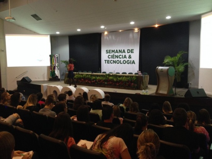 Curso de Biomedicina promove palestras durante a V Semana de Cincia e Tecnologia