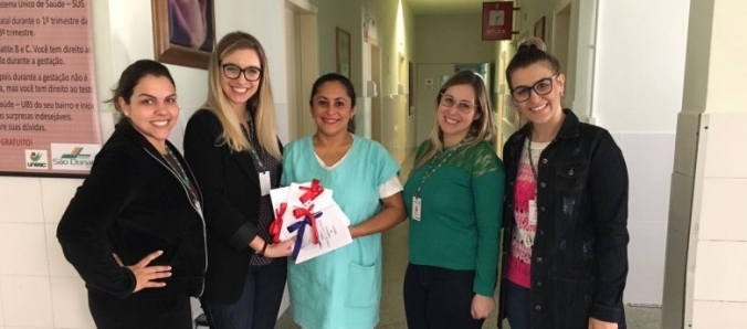 Cartilha do Puerp�rio � distribu�da no Hospital S�o Donato