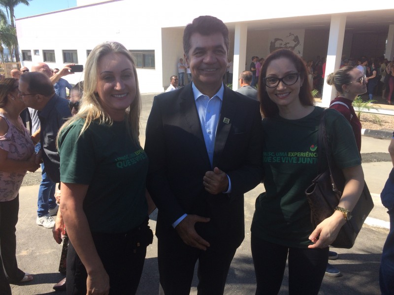 FISIOTERAPIA MARCA PRESEN�A NA INAUGURA��O DA AMPLIA��O DO HOSPITAL MATERNO INFANTIL SANTA CATARINA