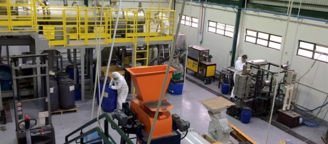 Subproduto do carvo vira material para fabricao de cimento em planta piloto da Unesc