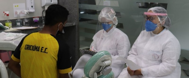 Unesc inicia atendimentos de sade a atletas do Cricima Esporte Clube