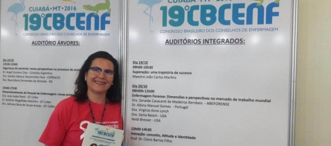 Unesc presente no Congresso Brasileiro dos Conselheiros de Enfermagem