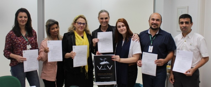 Reitoria entrega portarias do 20� Unesc em Dan�a