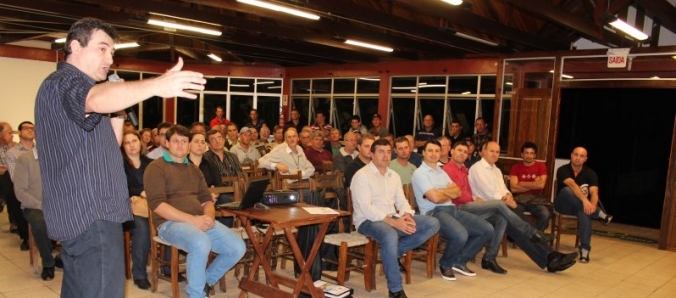 Ipat debate sobre rizicultura em Forquilhinha