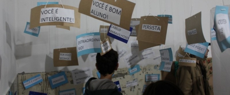 Atividade com o Programa Resid�ncia Pedag�gica debate o poder das palavras