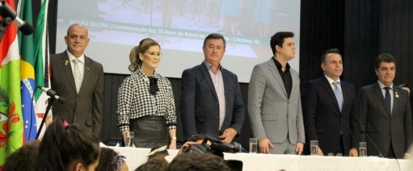 Unesc prestigia sess�o solene em homenagem aos 70 anos do Bairro da Juventude
