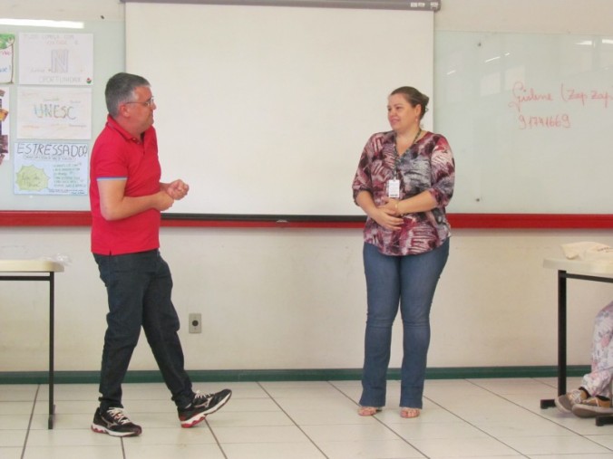 Coordenadores do Projeto PIBID Interdisciplinar ministram oficina no IV Semin�rio Institucional do PIBID-UNESC