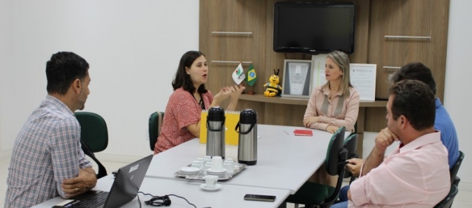Unesc recebe visita de representantes do Sebrae