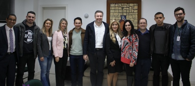 Unesc recebe o ex-prefeito de Blumenau Napole�o Bernardes