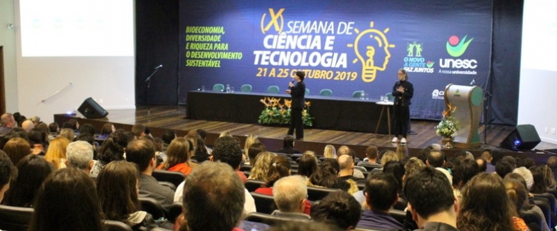 Semana de Cincia e Tecnologia da Unesc promove espaos de inovao e iniciao cientfica