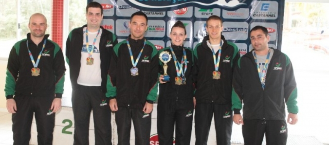 Equipe de Nata��o Unesc conquista medalha de ouro na 2� Copa Mampituba
