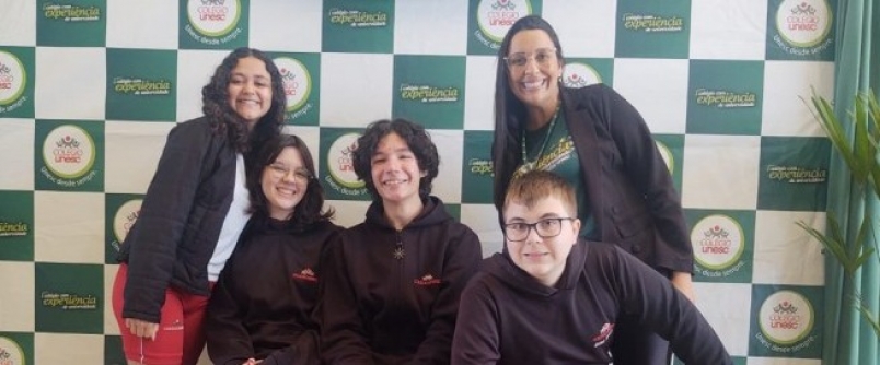 Jornada Inova Junior recebe 800 alunos na Unesc