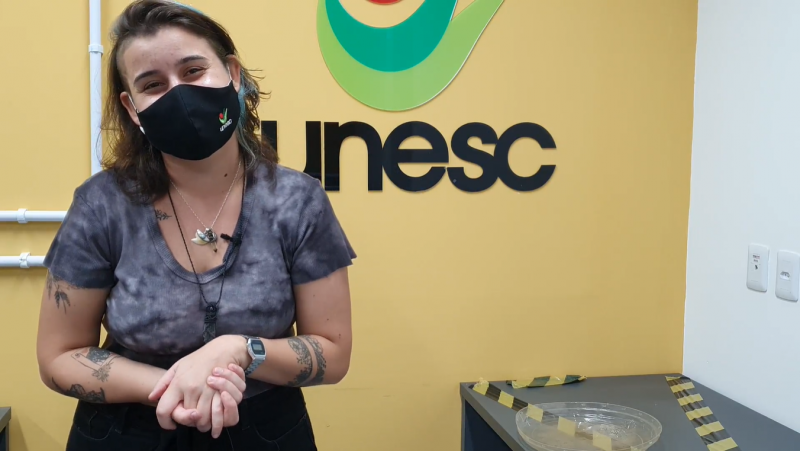 Unesc Virtual: Joana  uma estudante dos novos tempos