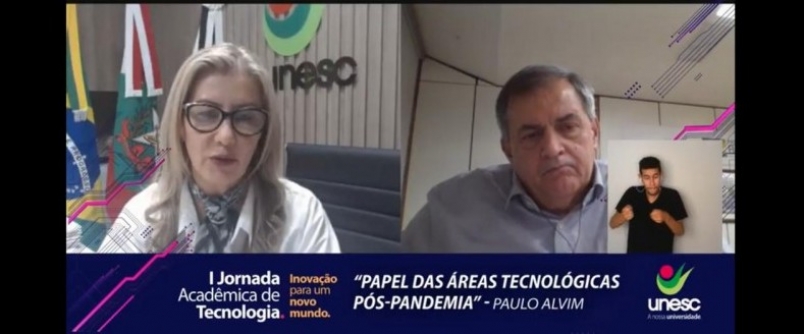 Paulo Alvim abre Primeira Jornada Acadmica de Tecnologia da Unesc