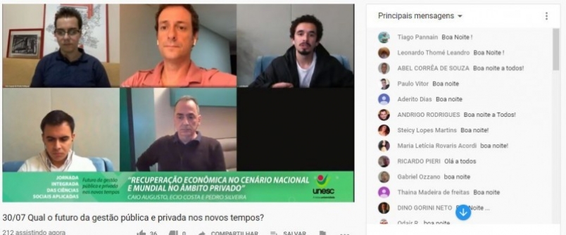 Anlises do cenrio econmico sob diferentes olhares marcam penltima noite de Jornada Integrada das CSA