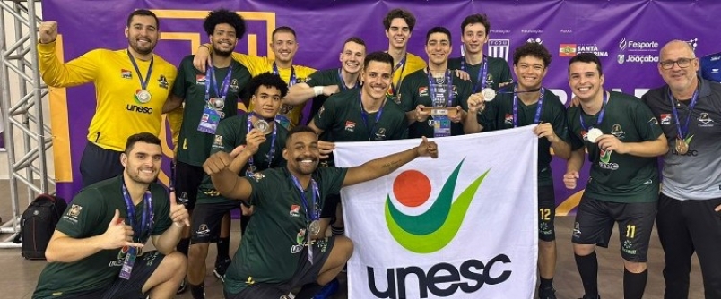Unesc conquista o terceiro lugar no JUCs
