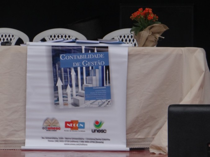 Lan�amento do Livro Contabilidade de Gest�o na II CocalFest