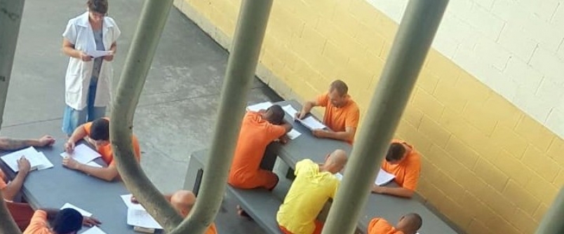 Atividades s�o retomadas no Projeto de Extens�o de leitura liter�ria no Pres�dio Regional de Crici�ma