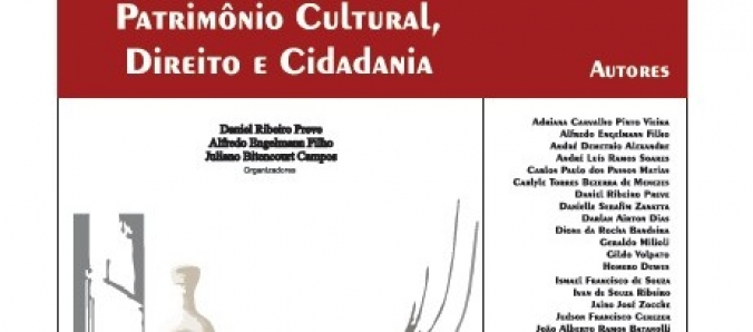 Unesc lana livro Patrimnio Cultural, Direito e Cidadania nesta quarta