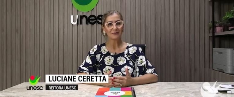 Reitoria da Unesc divulga v�deo com orienta��es para os pr�ximos dias