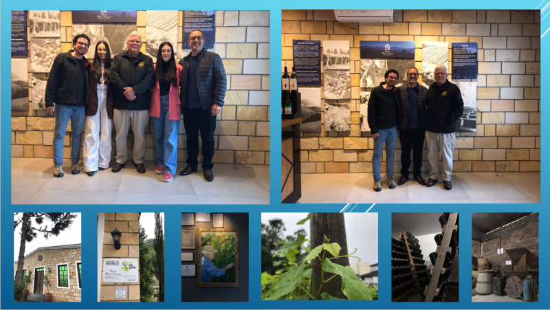 Projeto de Extensão nos Vales da Uva Goethe visita a vinícola Casa Del Nonno