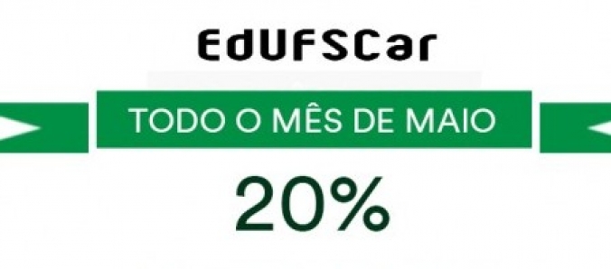 Livros da EdUfscar com 20% de desconto