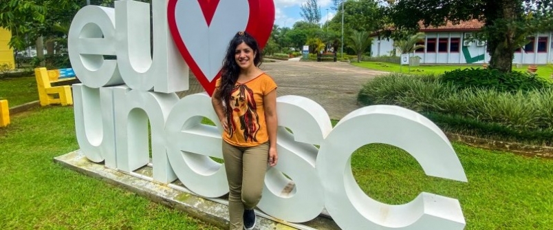 Estudante argentina se despede da Unesc aps um ano e meio de intercmbio