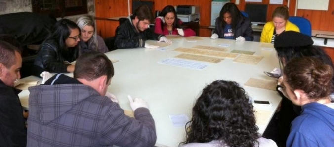 Alunos aprofundam conhecimento sobre o trabalho do historiador