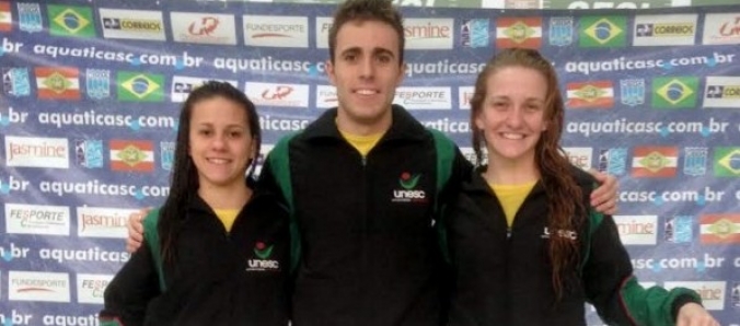 Nata��o Unesc quebra recordes no JUCs