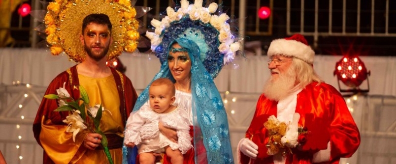 Noite de Luz: espetculo de presente para a comunidade da regio