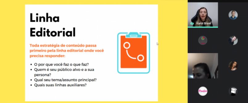 Pipocando Empreendedorismo compartilha diretrizes para a criao de contedo online