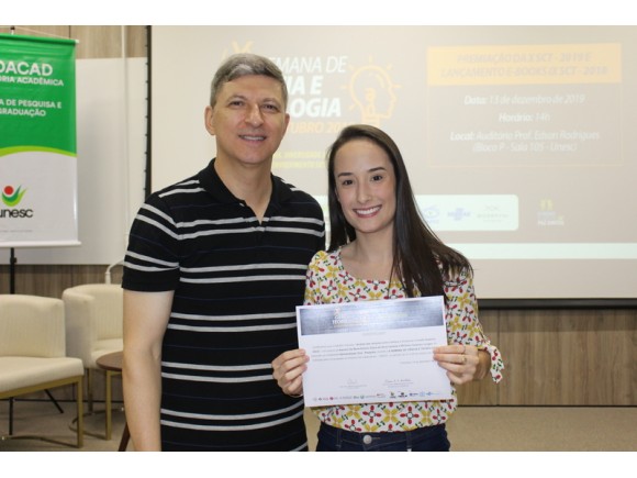 O CURSO DE FISIOTERAPIA TEM TRABALHOS PREMIADOS NA X SEMANA DE CI�NCIA E TECNOLOGIA