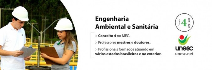 Engenharia Ambiental e Sanitria est entre os melhores cursos do pas