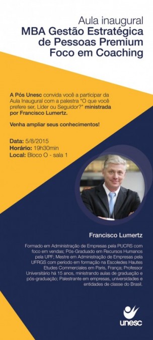 MBA Gesto Estratgicas de Pessoas: Foco em Coaching