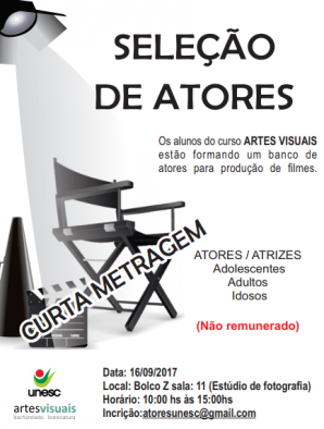 Sele��o de Atores/ Atrizes
