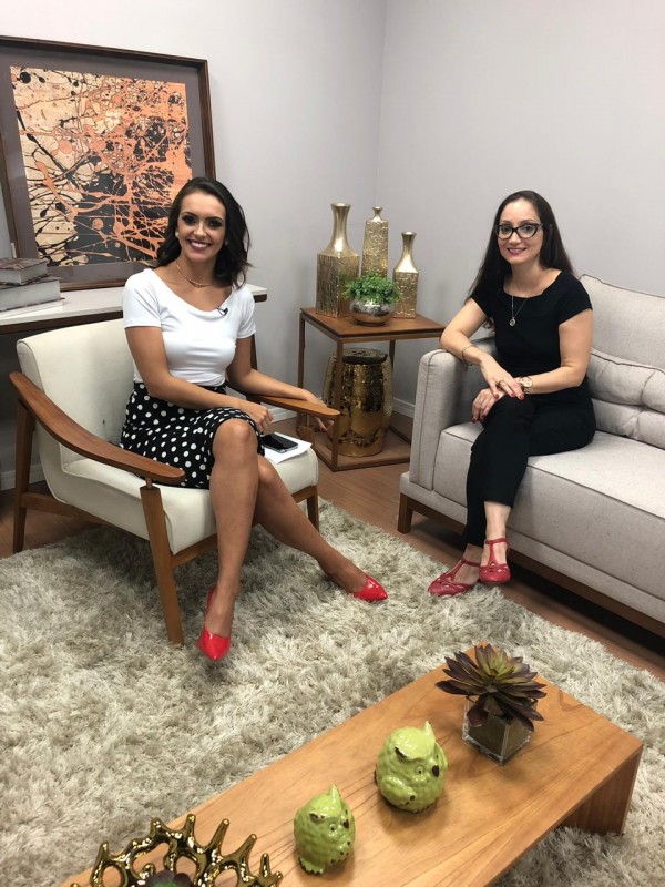 Coordenadora do Projeto Bem Viver com Alzheimer � Entrevistada no Programa 